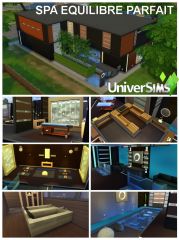 Les sims 4 pack detente Au Spa Spa equilibre parfait 01