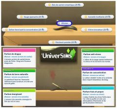 Les sims 4 pack detente Au Spa catalogue decoration encens