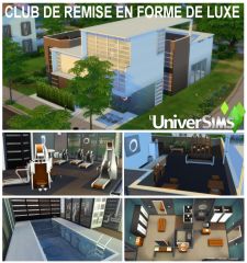Les sims 4 pack detente Au Spa club remise En forme De luxe 01
