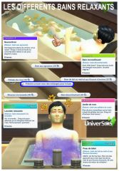 Les sims 4 pack detente Au Spa bain De boue 01
