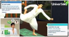 Les sims 4 pack detente Au Spa studio yoga aham ashram etat esprit