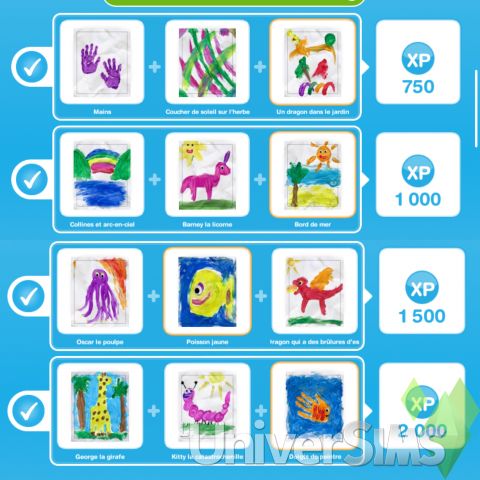 Sims Freeplay - Guide Loisir - Peinture au doigt.jpg