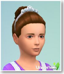 Sims 4 Kit effrayant CAS coiffures enfant fille