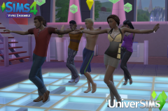 Les sims 4 vivre ensemble competence danse 02