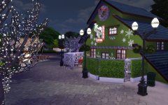 Les Sims 4 Marché de Noel