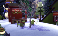Les Sims 4 Marché de Noel
