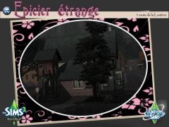 Sims 3 monde Midnight Hollow communautaires Commerce Epicier