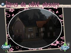 Sims 3 monde Midnight Hollow communautaires Commerce livres