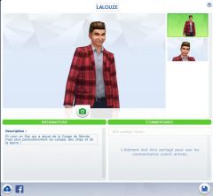 sims4 CAS La pose 08