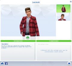 sims4 CAS La pose 05