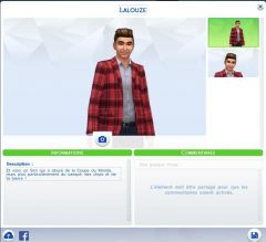 sims4 CAS La pose 02