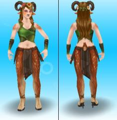 Costume de faune