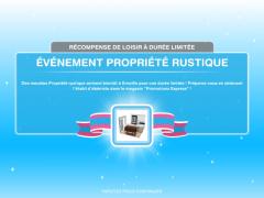 Évènement Propriété rustique (annonce)
