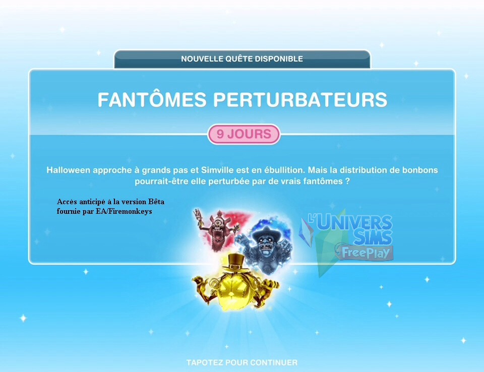 Sims Freeplay - Quête saisonnière - Fantômes perturbateurs.jpeg
