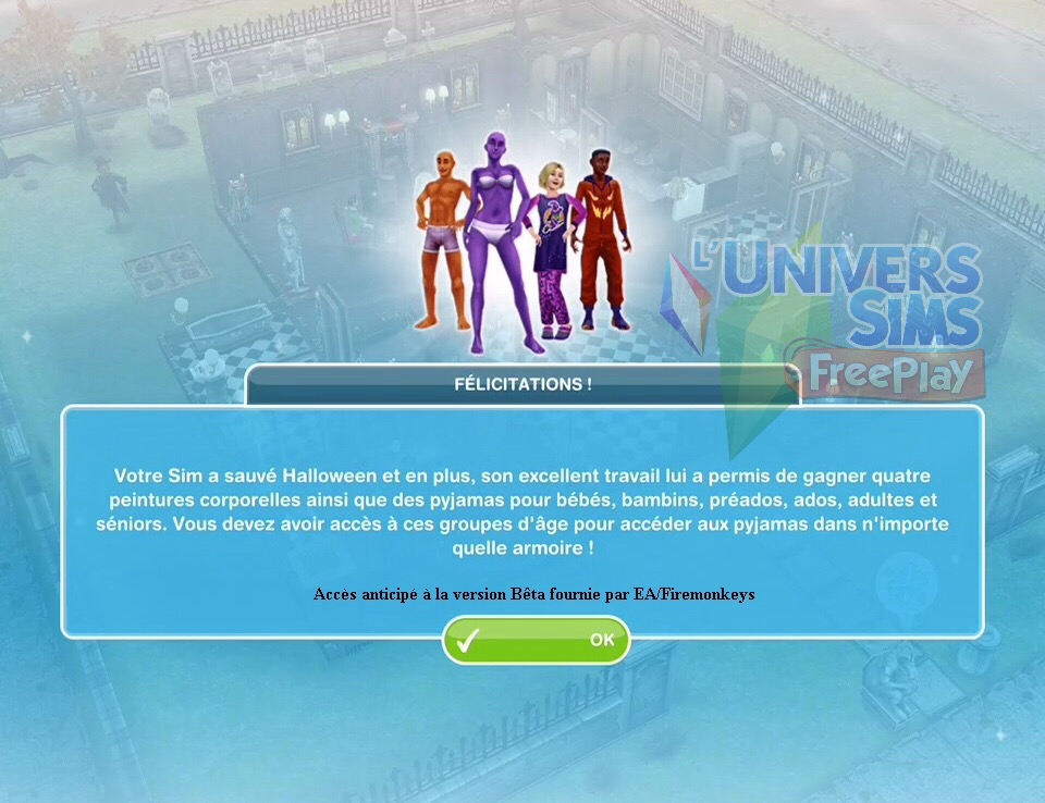 Sims Freeplay - Quête saisonnière - Fantômes perturbateurs.jpeg