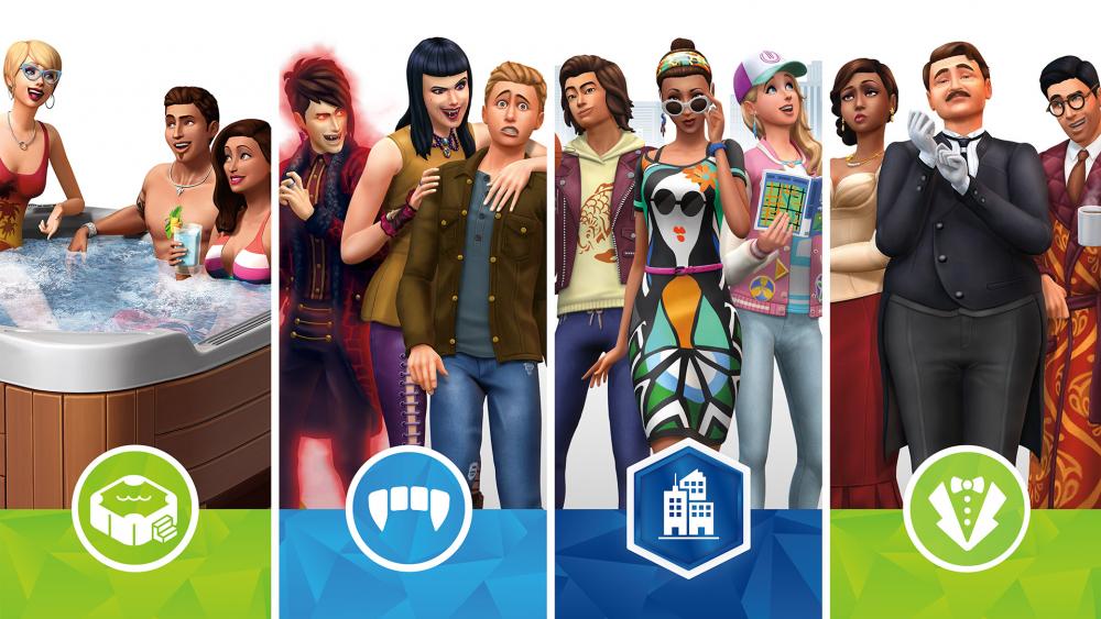 Les Sims 4 sur Consoles : Liste des DLCs disponibles au lancement