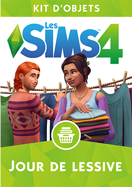 Les Sims 4 - Jour de Lessive - Kit d'objets 13 : Logos, Renders, Artwork