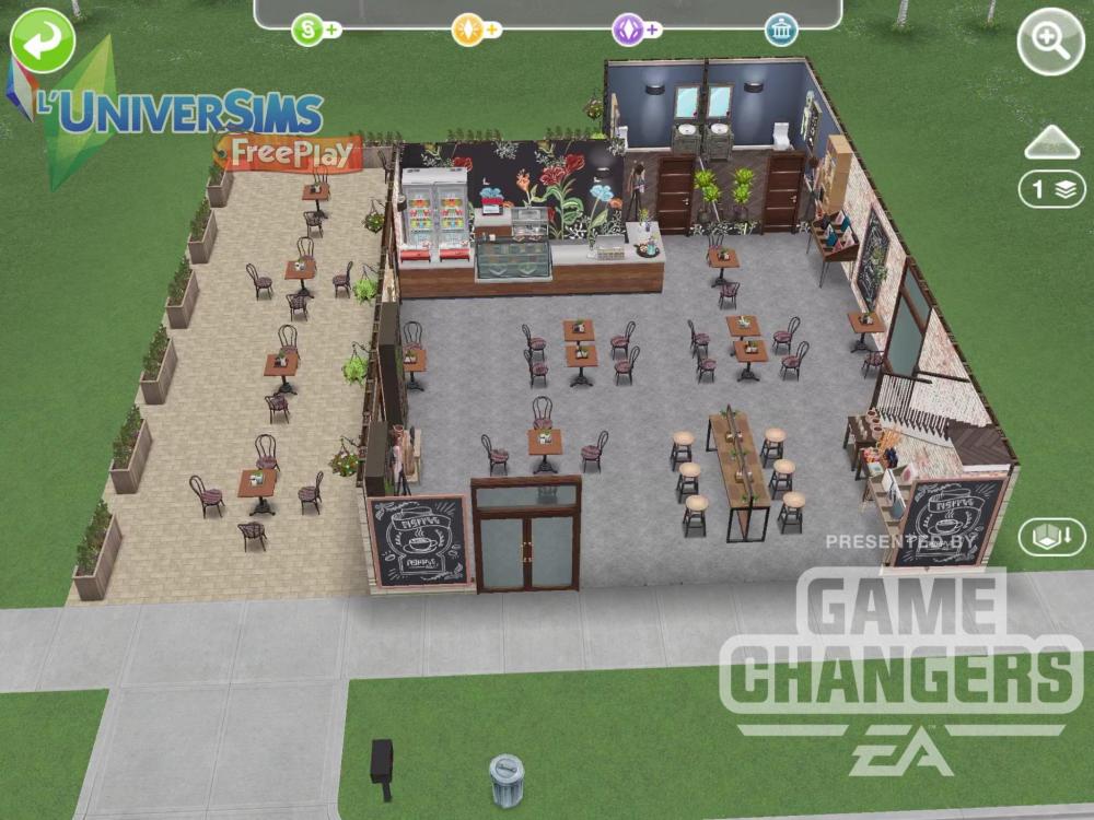 Sims Freeplay - Défi de création - Café stylé.jpg