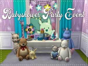 BABYSHOWER PARTY PAR MSQSIMS  Sims 4 