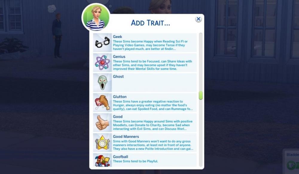 More CAS Traits for Sims Mod (& For Pets!)
