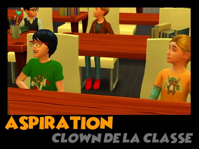 mods sims 4 - clown de la classe