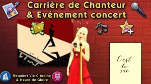 Carrière_Chanteur_mod Sims 4 