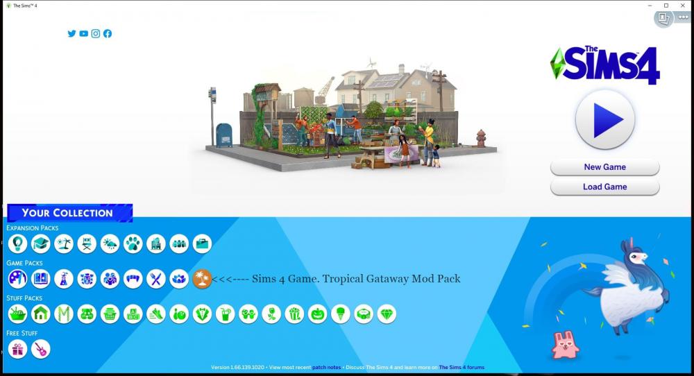 Play Sims 4 Game. Tropical Gataway Mod Pack (01).jpg