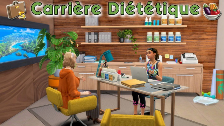 Carrières Diététique Sims 4