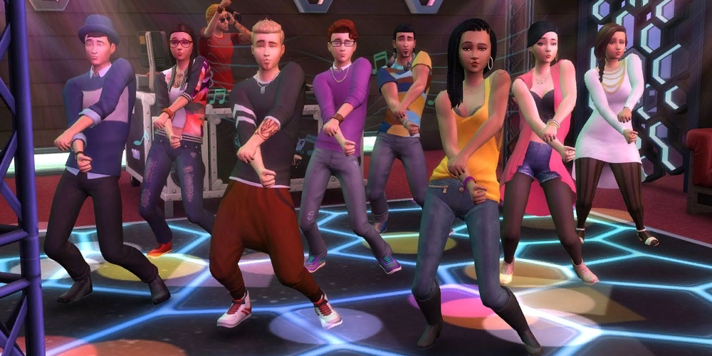 Carrière de Danseur sims 4