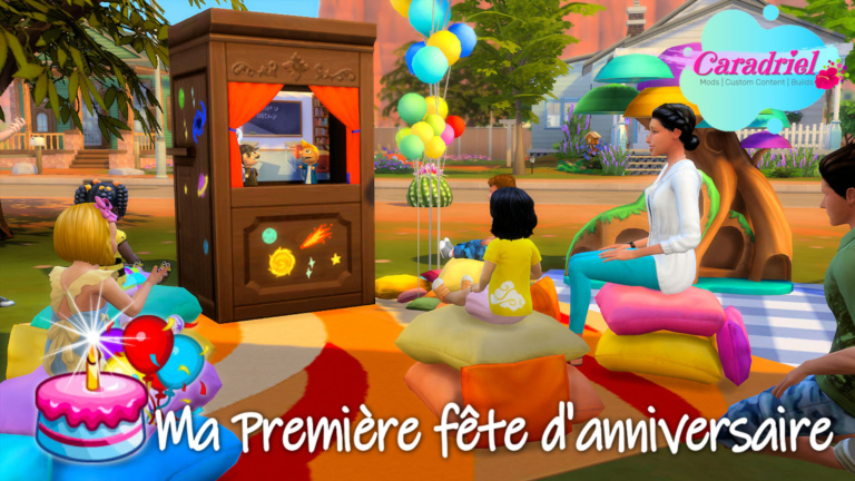 mods Fête d'anniversaire spécial bambins sims 4