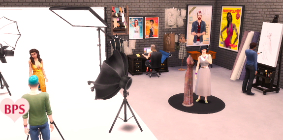 Carrière de mode sims 4