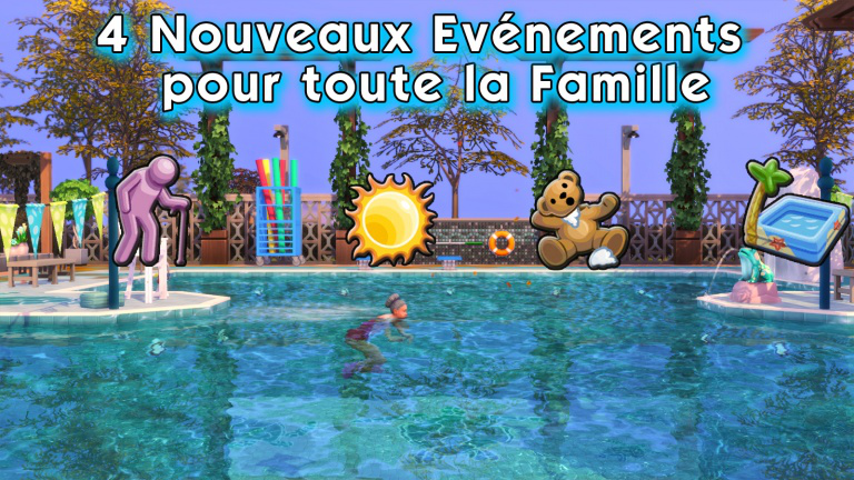 Bundle d'évènements sociaux mods sims 4