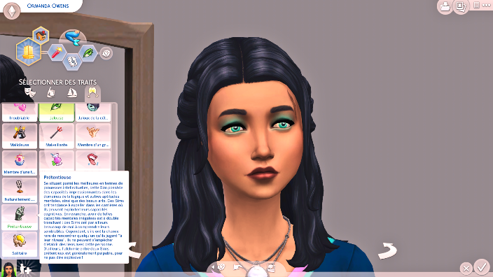 mods sims 4 Trait prétentieux