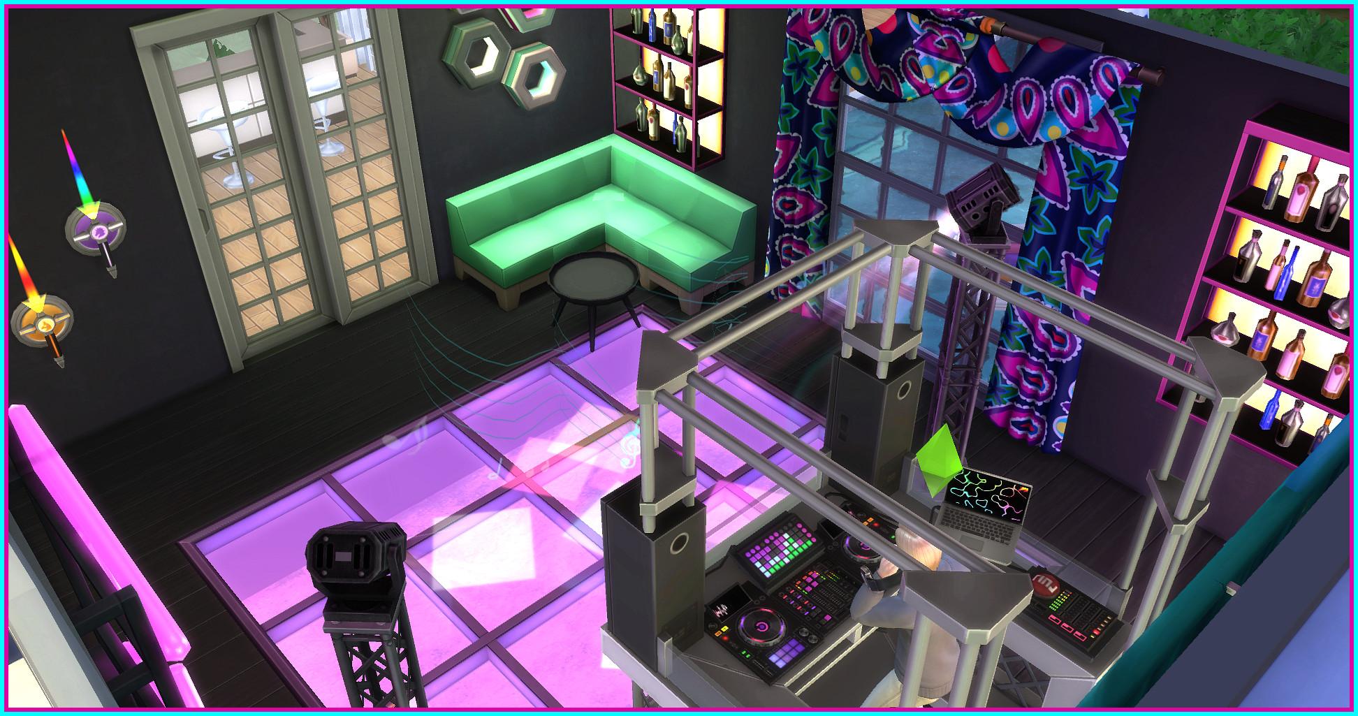 Salle des fêtes - Rénovation de l'extrême pour les 18 ans de l'Univers Sims !