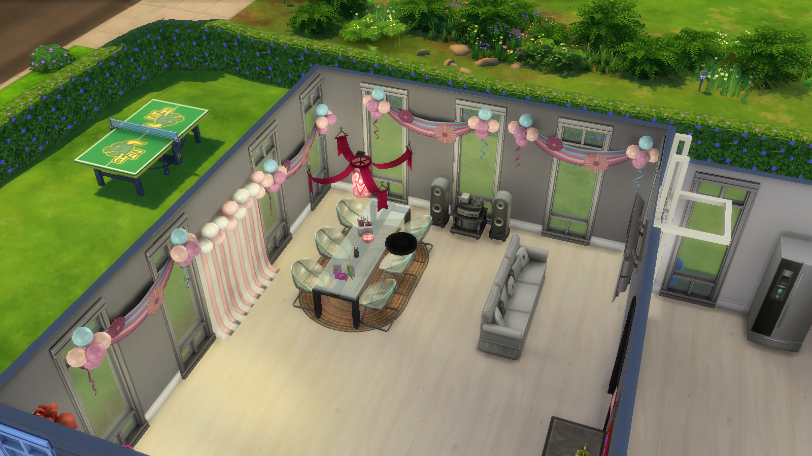 Salle d'anniversaire - rénovation de l'extrême 18 ans