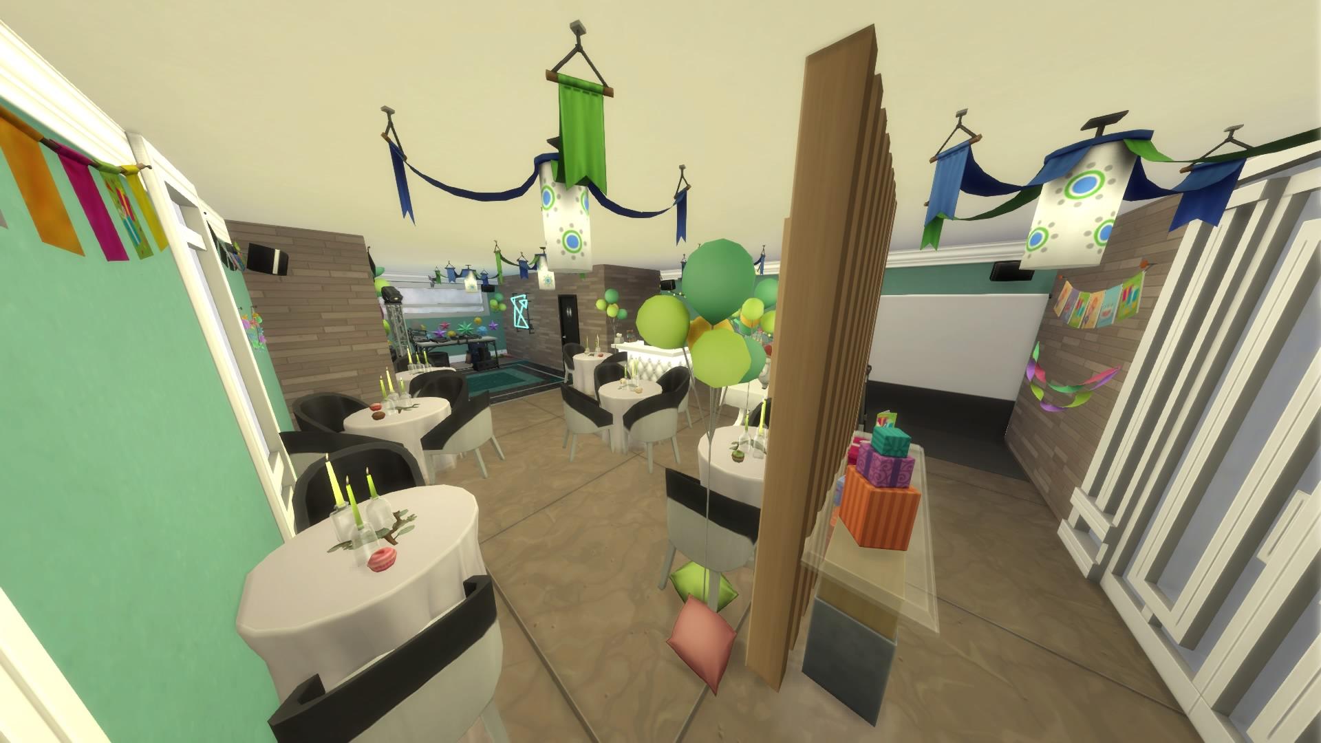 Salle de fête rénovée pour l’anniversaire des 18 ans de luniversims
