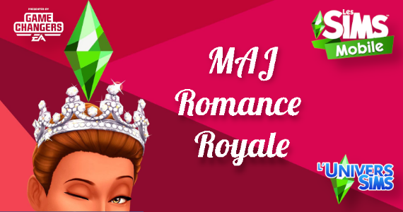 Les Sims Mobile - MAJ Romance Royale