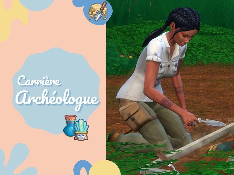 sims4_career_carriere_mod_vignette_archeologue  sims 4