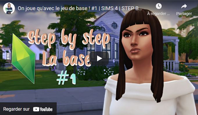 On joue qu'avec le jeu de base ! #1 | SIMS 4 | STEP BY STEP CHALLENGE