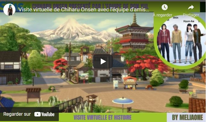 Visite virtuelle de Chiharu Onsen avec l'équipe d'amis qui l'a restauré