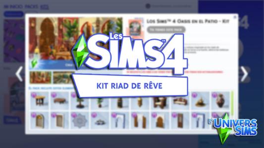 Les Sims 4 - Riad de rêve