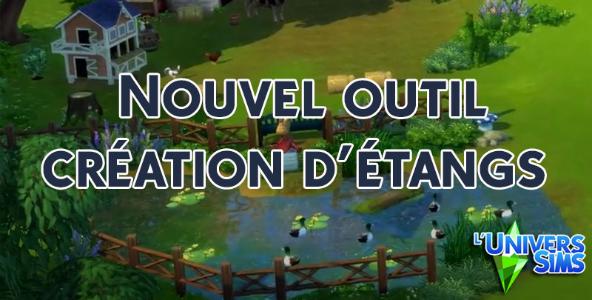 Sims 4 : Arrivée des étangs dans une future mise à jour !