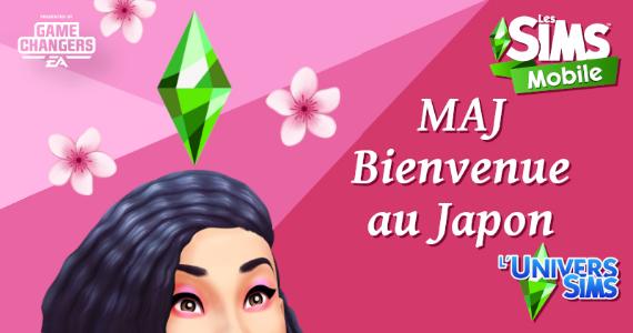 Sims Mobile - Mise à jour Bienvenue au Japon