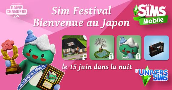 Sims Mobile - Sim Festival "Bienvenue au Japon"