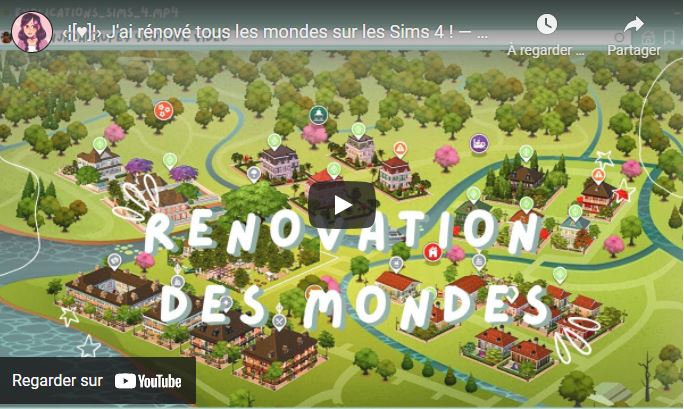Je vous présente ma rénovation des mondes, on commence par Willow Creek