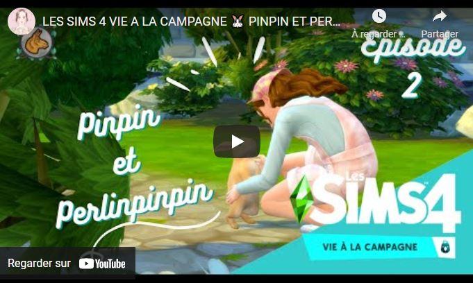 LES SIMS 4 VIE A LA CAMPAGNE 🐰 PINPIN ET PERLINPINPIN