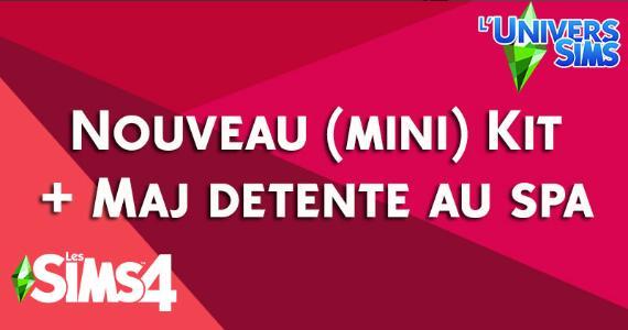Les Sims 4 : Nouveau mini kit et mise à jour d'un pack de jeu existant