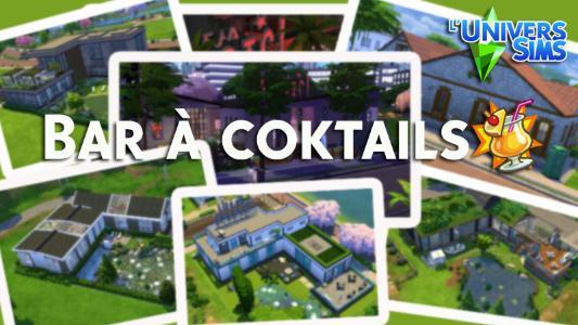 Les Sims 4 : 13 bars à cocktails à télécharger sur la galerie