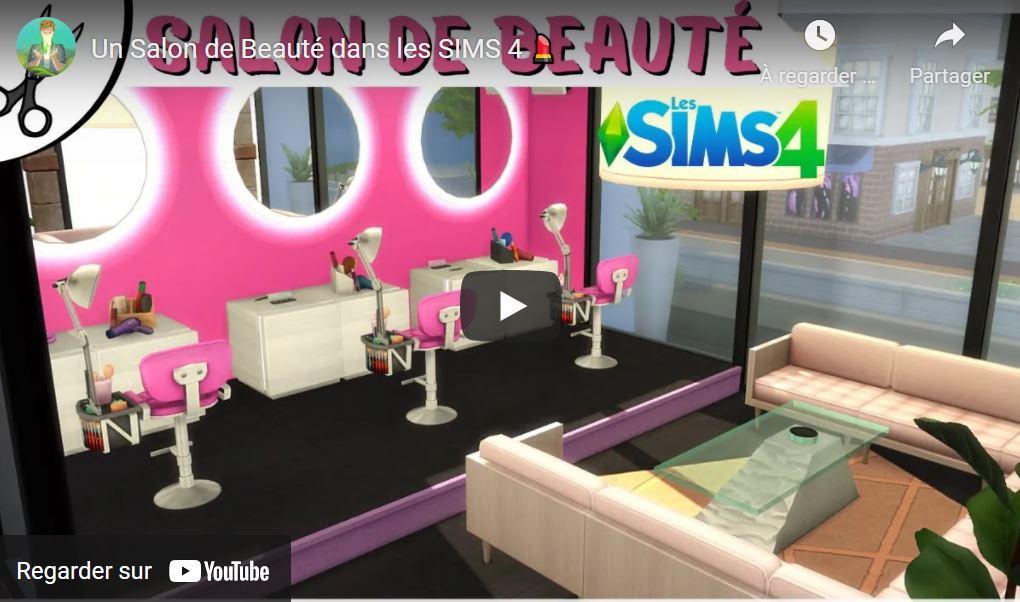 Un Salon de Beauté dans les SIMS 4 💄