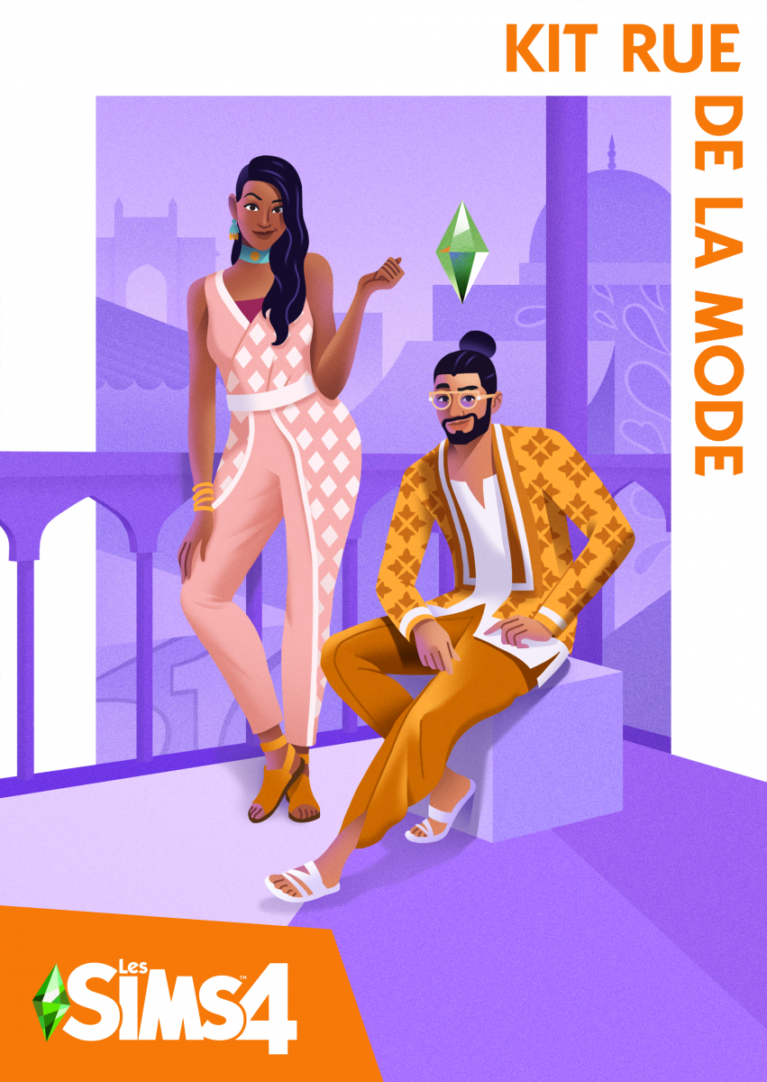 Les Sims 4 Rue de la mode